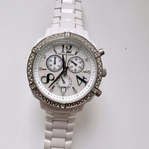 Michael Kors Women’s White Opal Watch